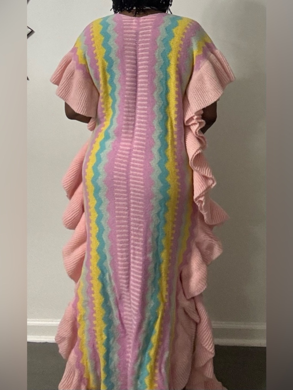 Knit Ruffle Sweater - Picture 3 of 3